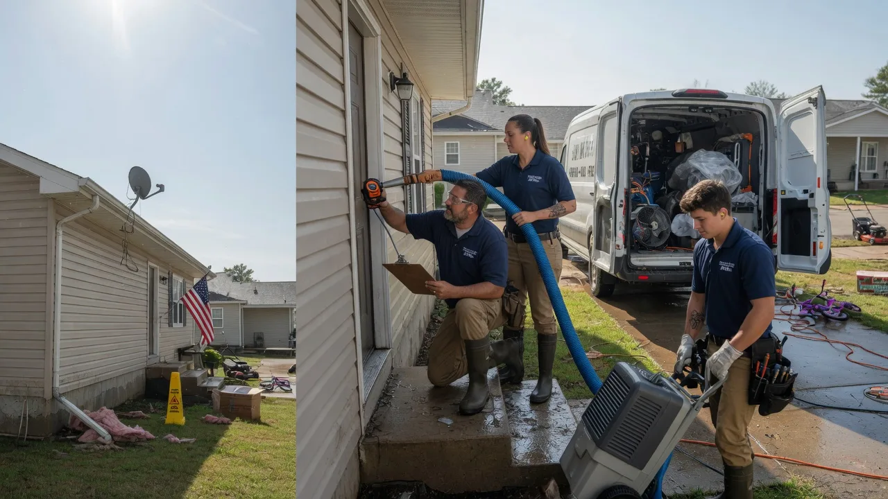 Ceiling Water Damage Restoration in Rochester, IN near me